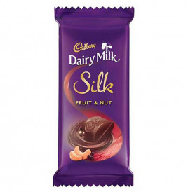 Cadbury Dairy Milk Silk Fruit & Nut  Pack  137 grams